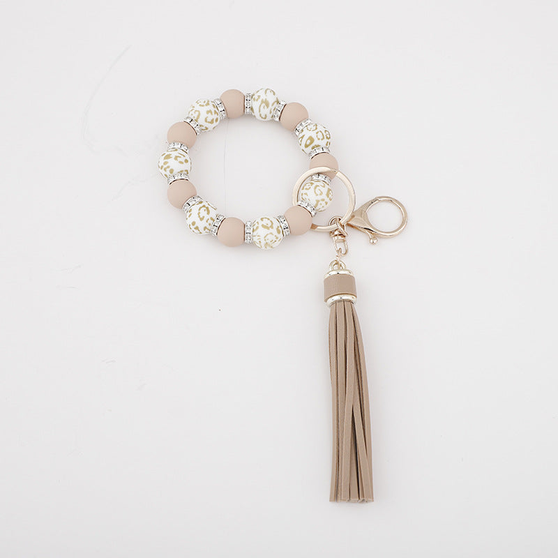 Wholesale 10pcs Halloween Ghost Butterfly Fairy Silicone Tassel Wrist Keychain